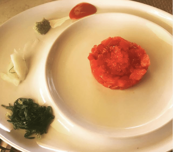 Tartar de atún Zahara Antonio